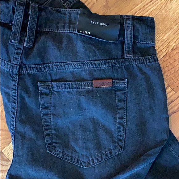 NWT - Joes Jeans washed black rolled crop jeans 25 - Picture 4 of 5